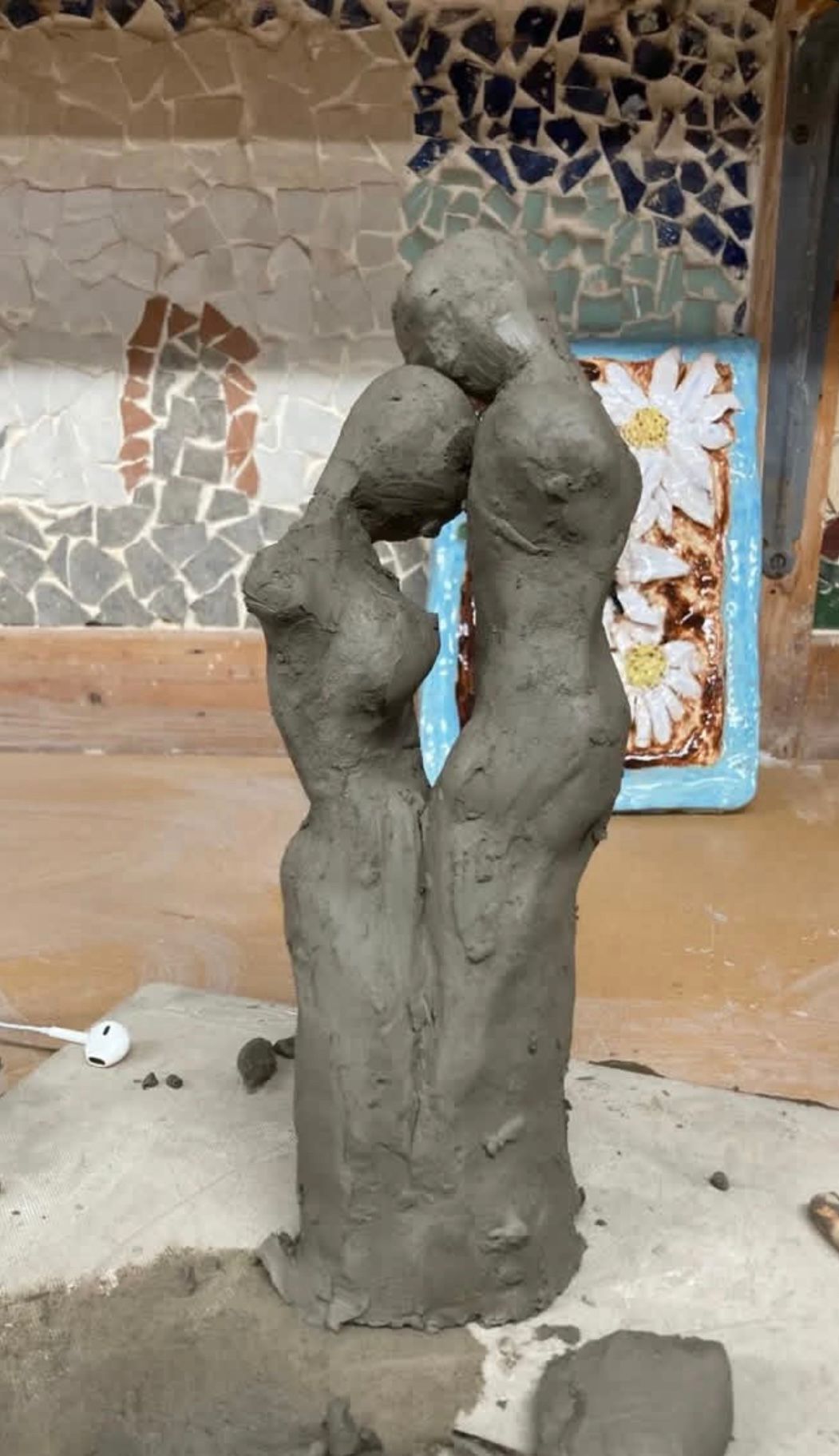 Embrace — Sculpture by Freya