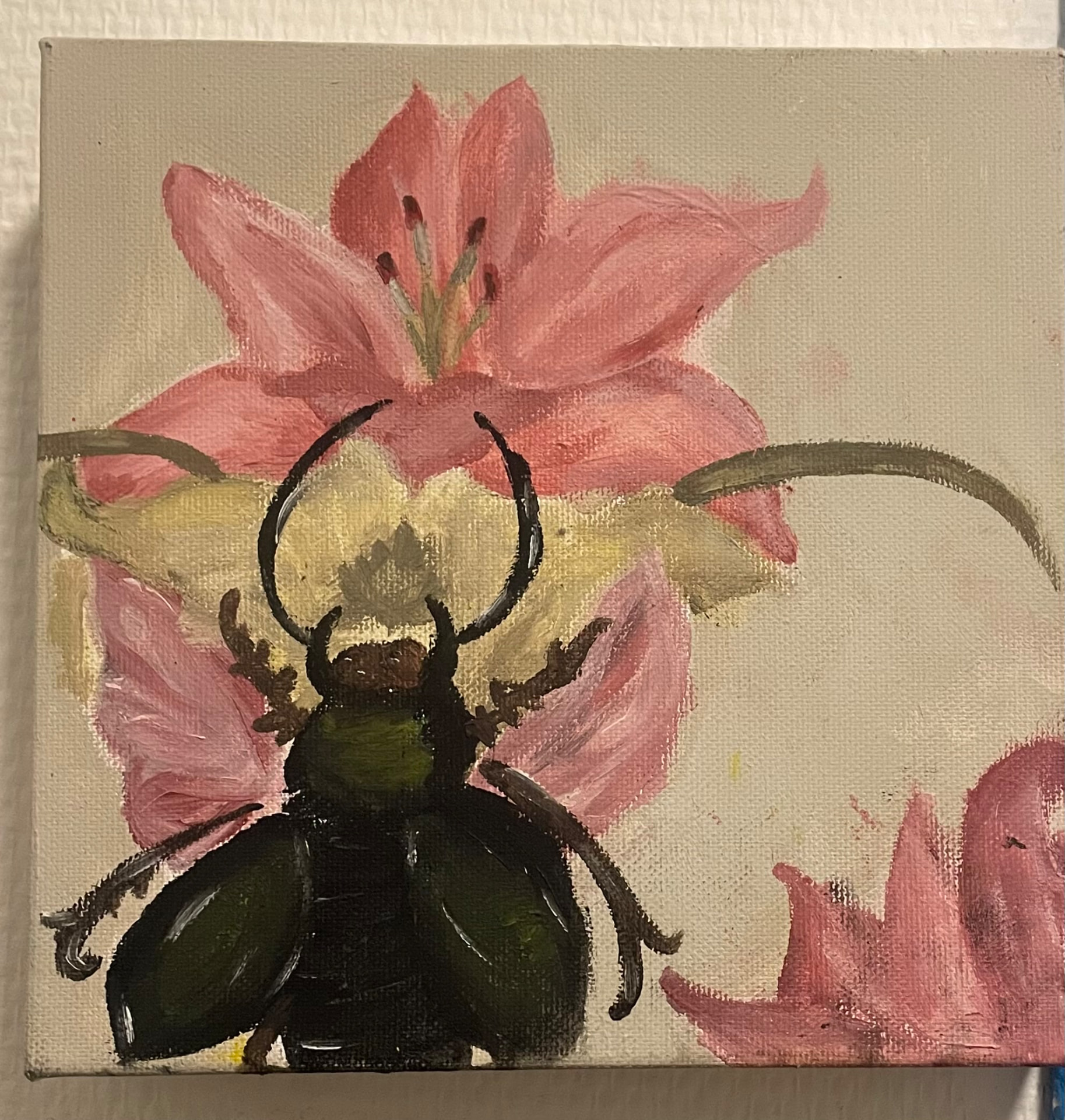 Crown of Lilies — Painting by Freya
